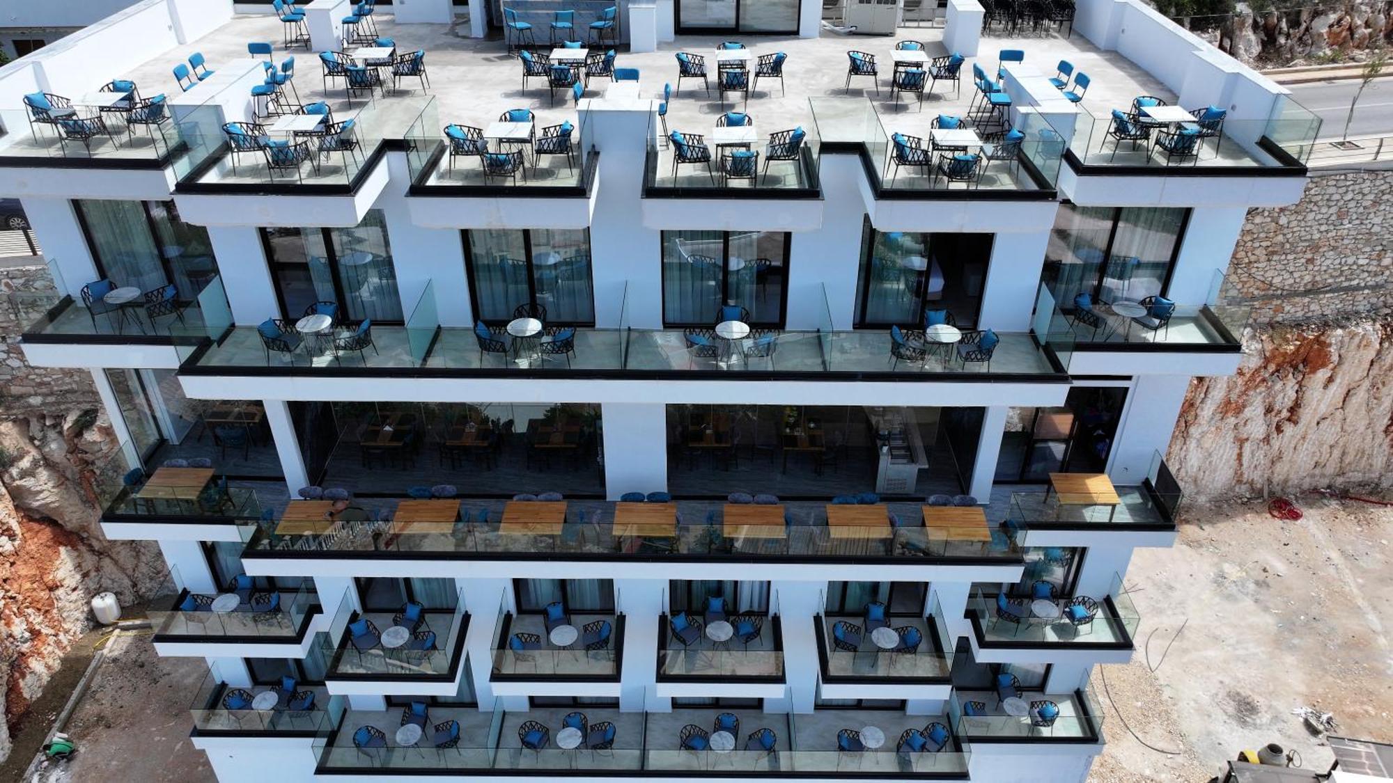 Litan Hotel Sarandë Eksteriør bilde