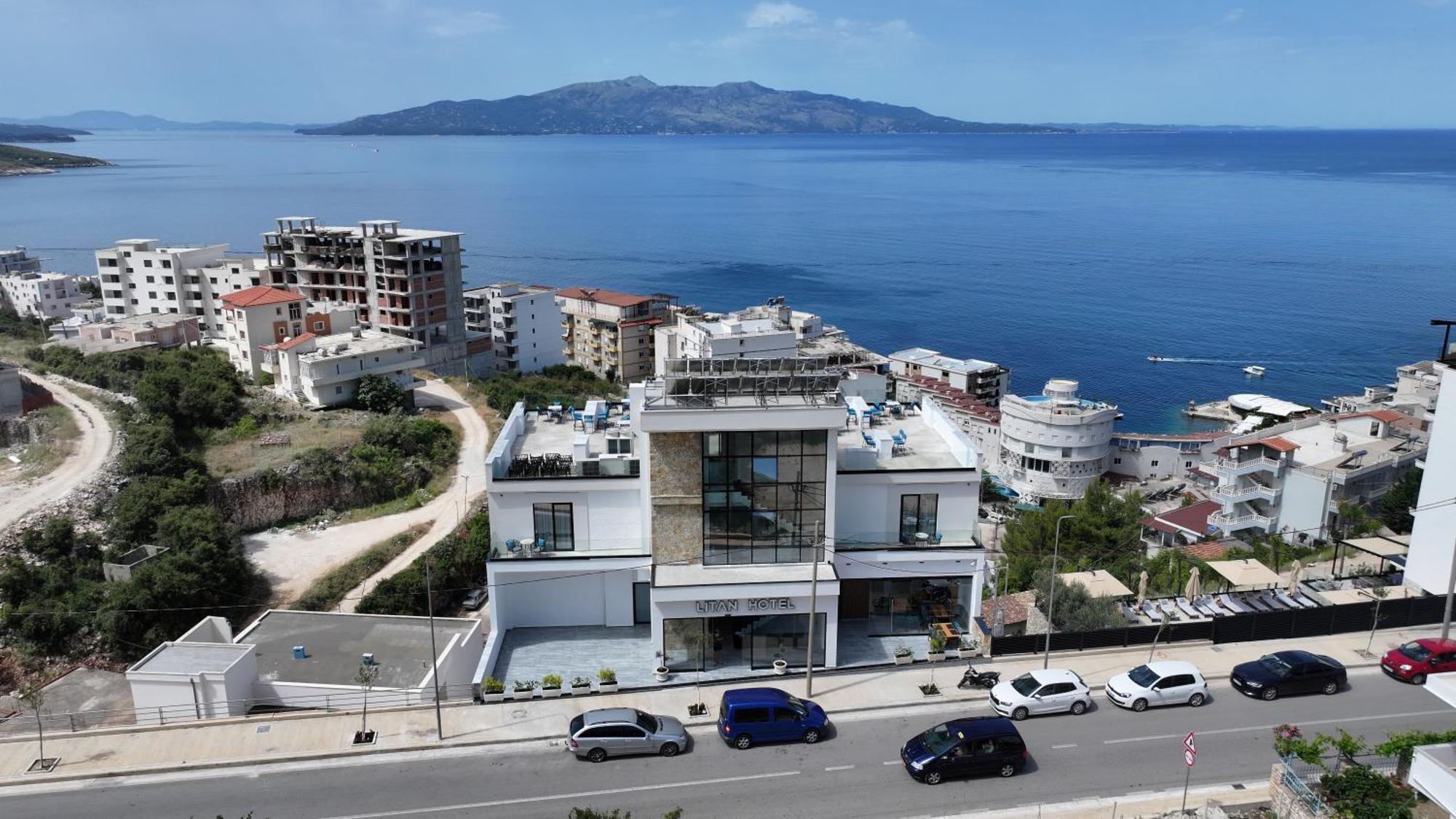 Litan Hotel Sarandë Eksteriør bilde